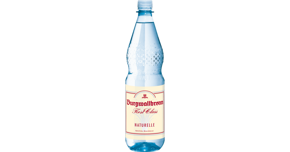 Burgwallbronn Mineralwasser Naturelle 1 l PET