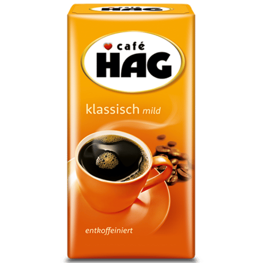 Café HAG Filterkaffee klassisch mild entkoffeiniert 500G