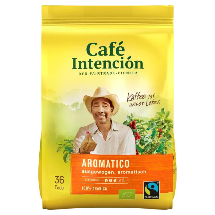 Cafe-Intencion Kaffeepads Ecologico Aromatico - 36 Pads