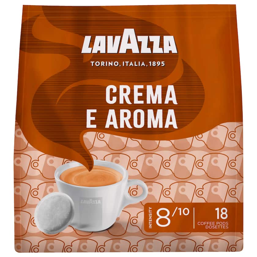 Lavazza Crema e Aroma Pads - 18ST 125G
