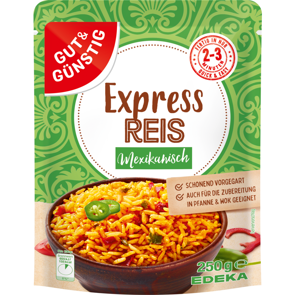 Gut & Günstig Expressreis Mexikanisch - 250G