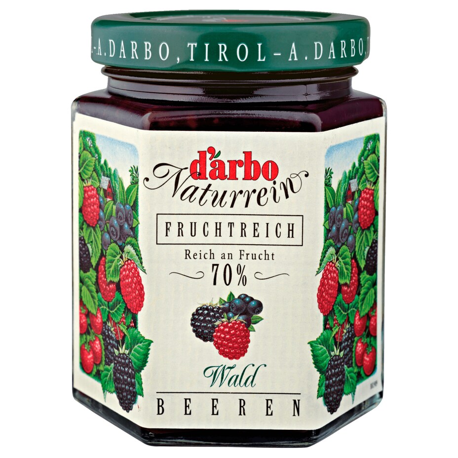 D'arbo Naturrein - Waldbeeren Fruchtaufstrich 200G