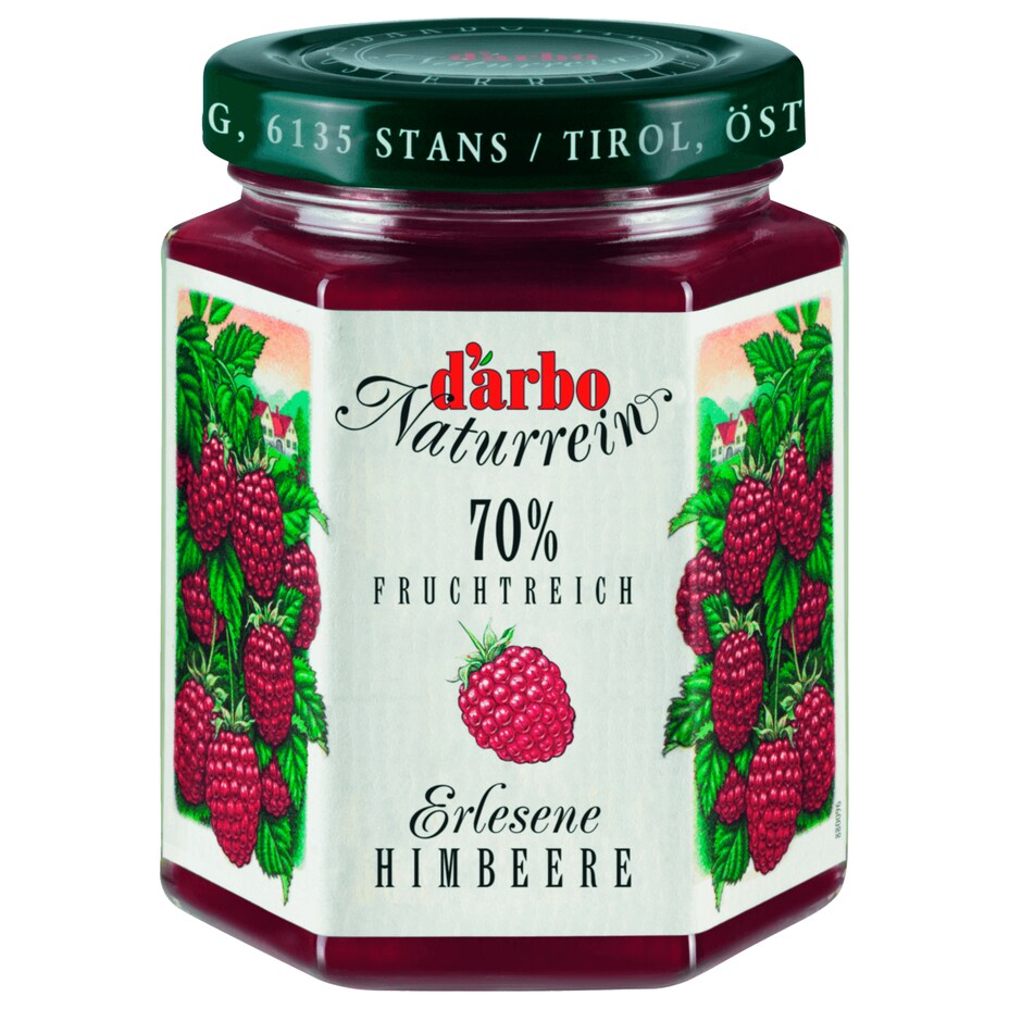 D'arbo Naturrein - Erlesene Himbeere 200G