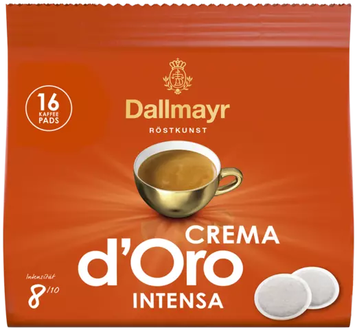 Dallmayr Crema d'Oro Intensa - 16 Pads