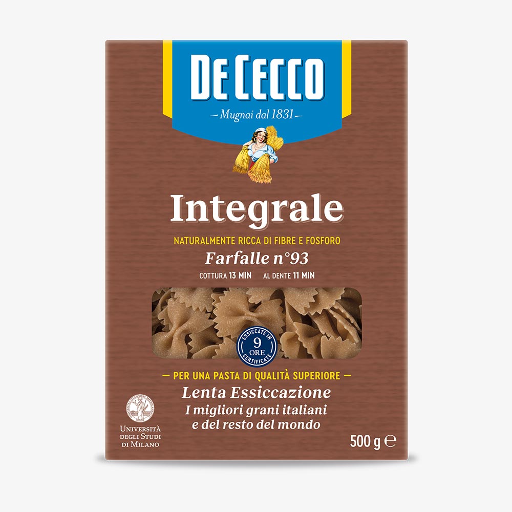 De Cecco Integrale Farfalle n°93 - 500g