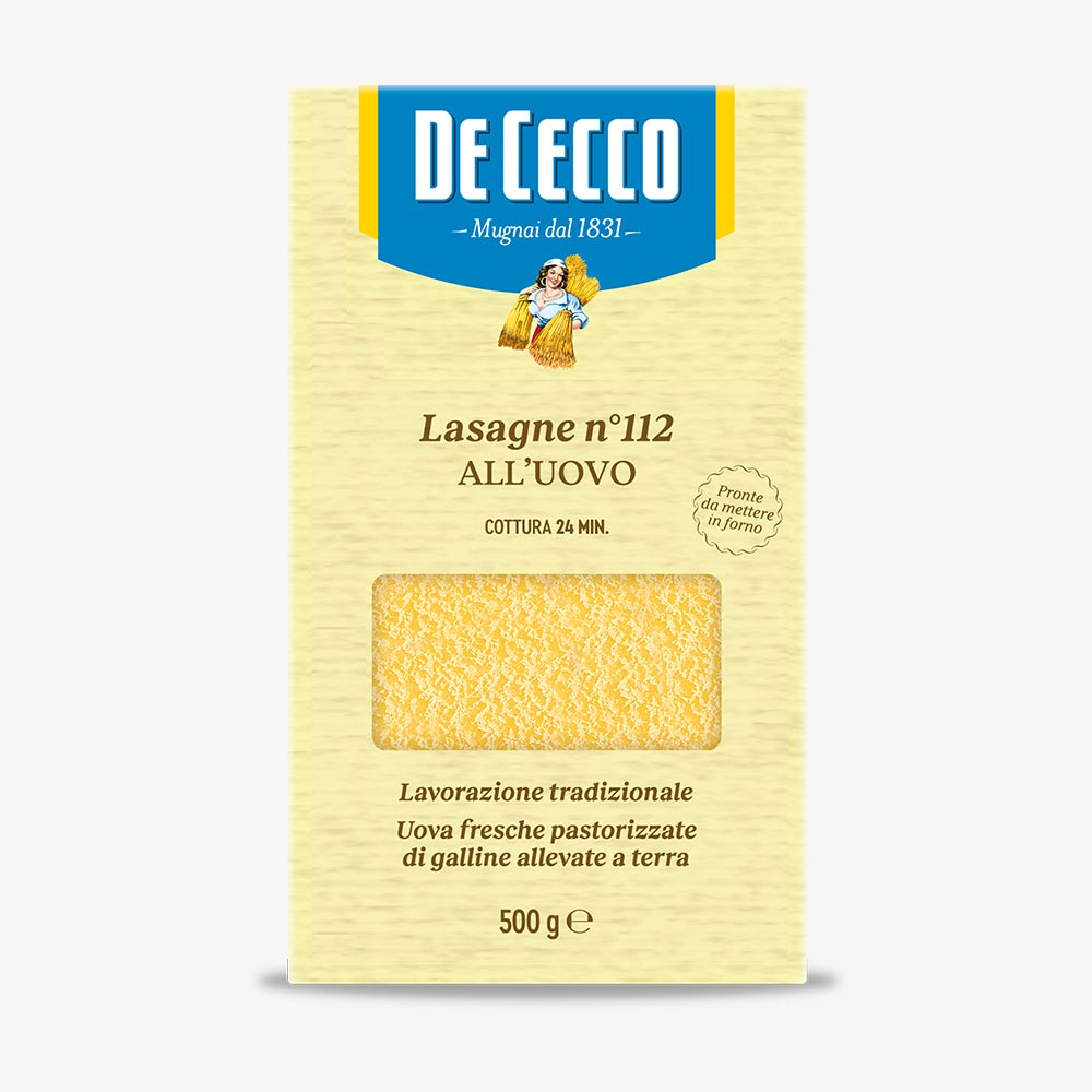 De Cecco Lasagne all'Uovo n°112 - 500g