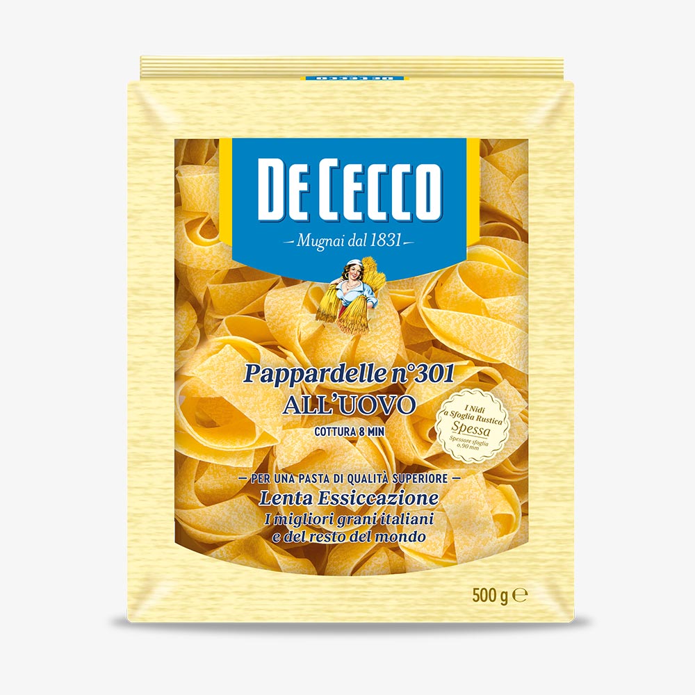 De Cecco Nidi Pappardelle Uovo n°301 - 500g