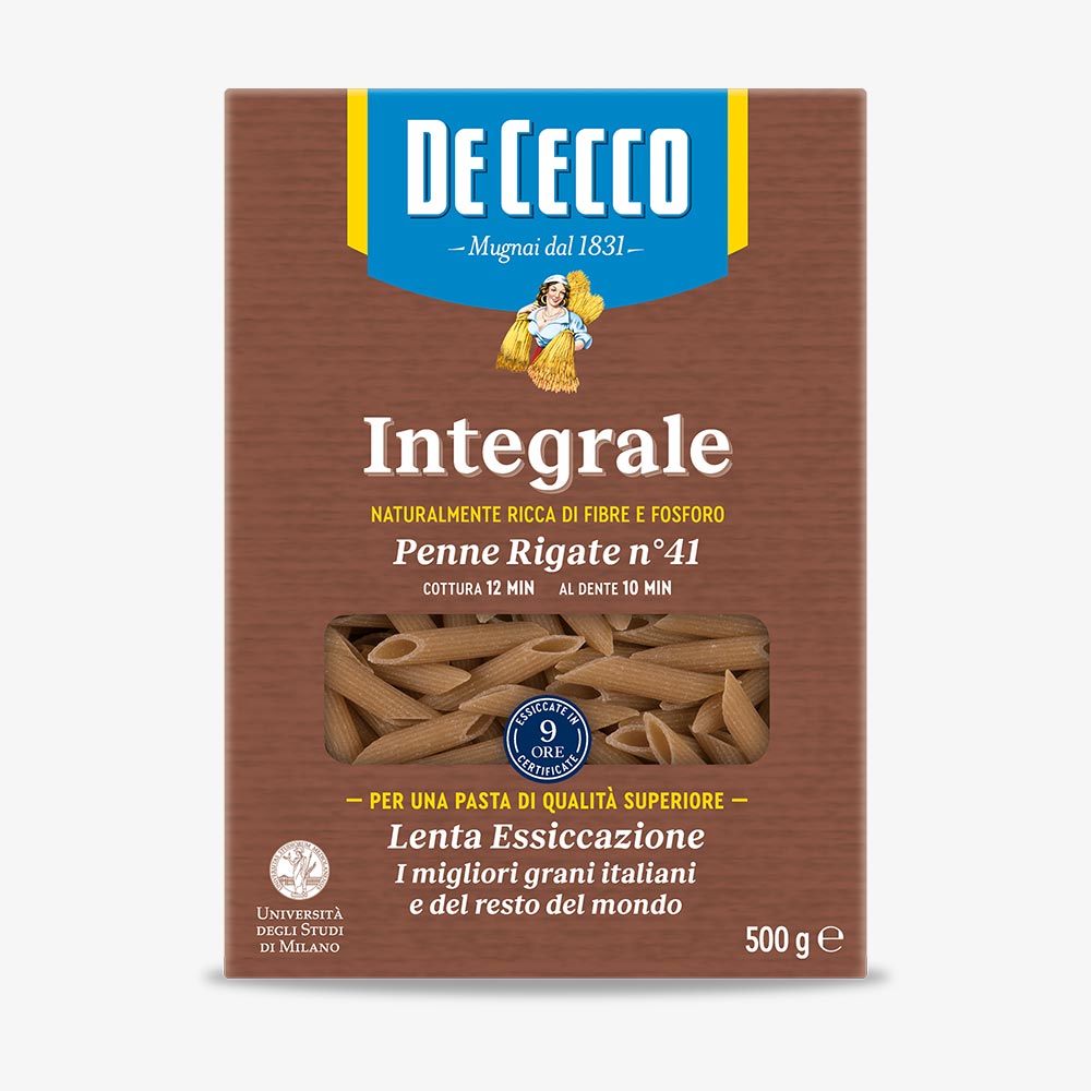 De Cecco Penne rigate Integrale n°41 - 500g
