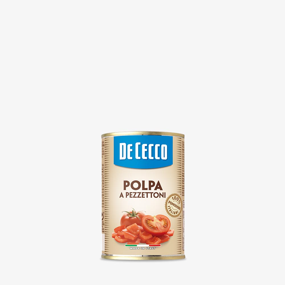 De Cecco Polpa a Pezzettoni - 400g