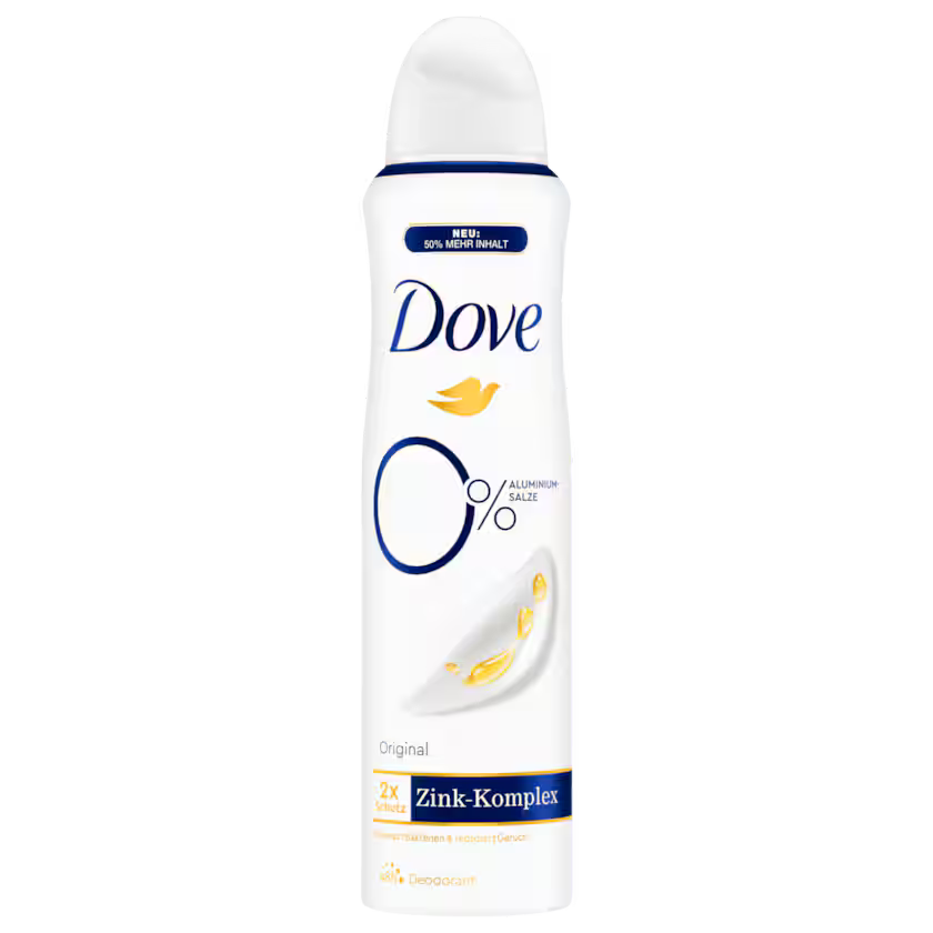 Dove Deospray Zink Komplex Original ohne Aluminium 150ml