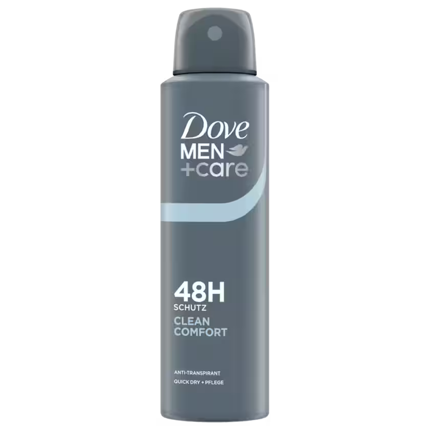 Dove Men+Care Deo Spray Clean Comfort Anti-Transpirant 150ml