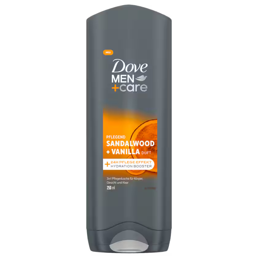 Dove Men+Care Duschgel Sandalwood & Vanilla 250m