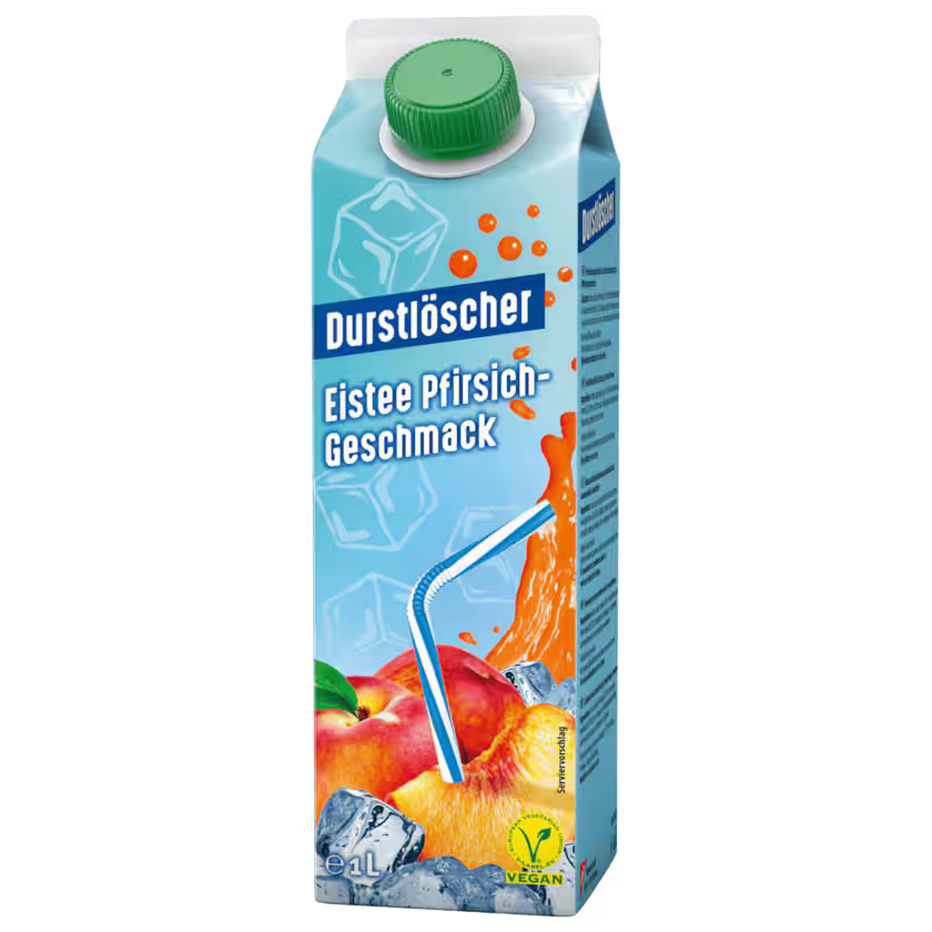 Durstlöscher Eistee Pfirsisch 1l