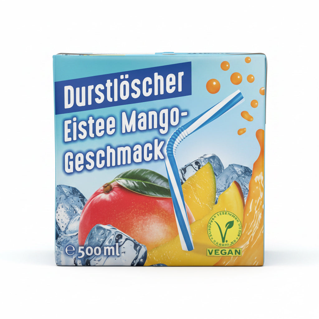 Durstlöscher - Eistee Mango 500ML