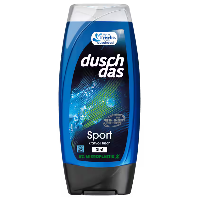 Duschdas 3-in-1 Duschgel & Shampoo Sport - 225ml