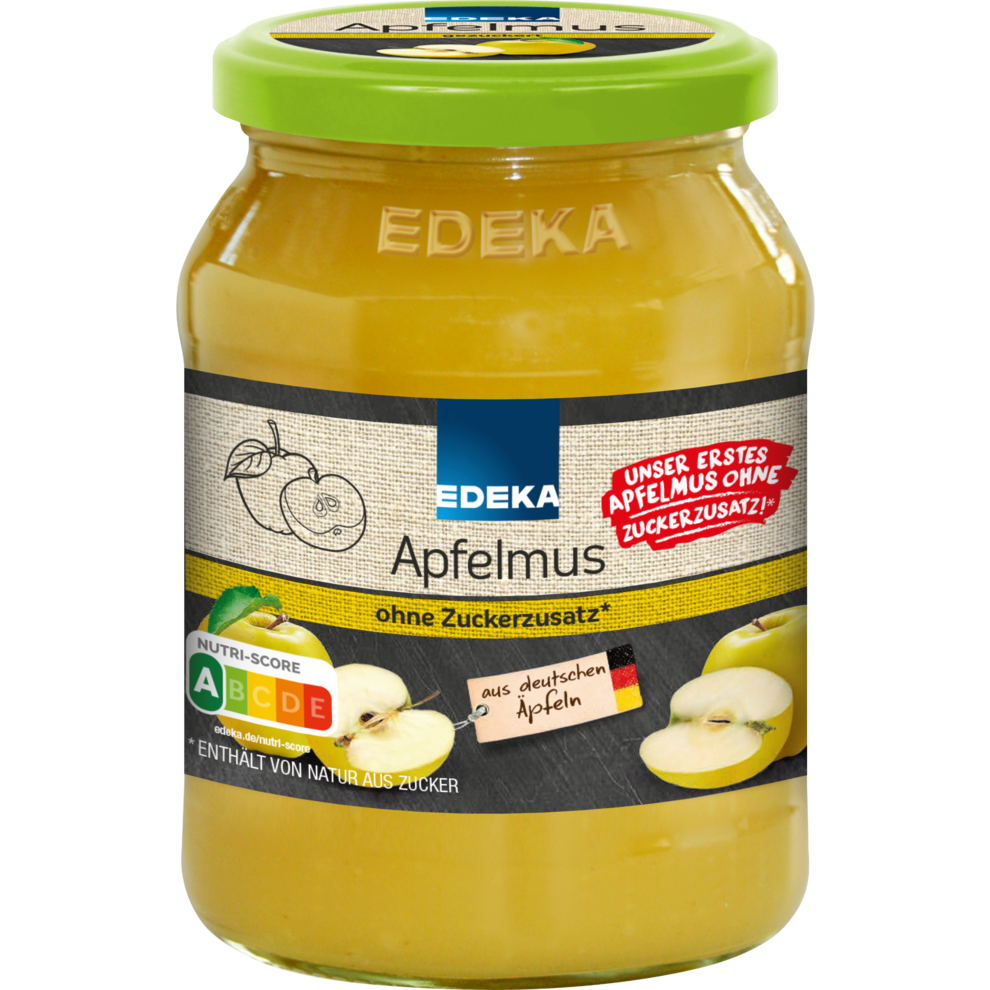 EDEKA - Apfelmus ohne Zuckerzusatz - 360G