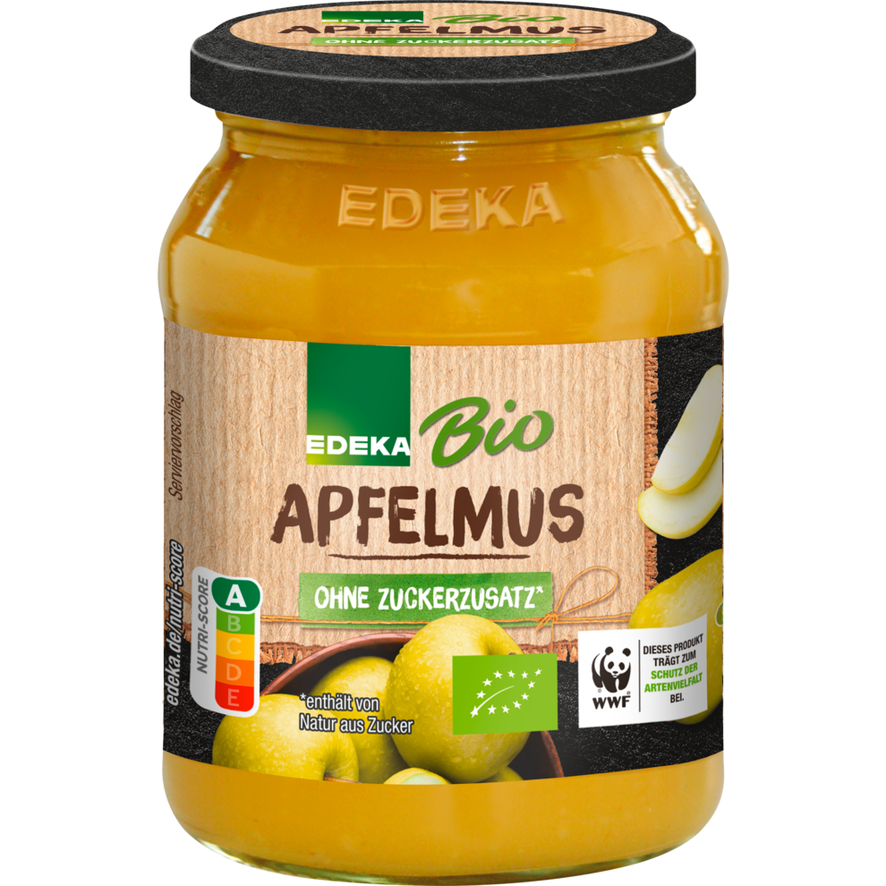 EDEKA - Bio Apfelmus ohne Zuckerzusatz - 360G