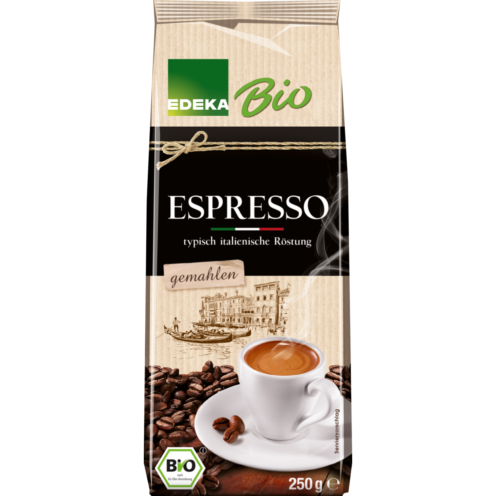 EDEKA Bio Espresso - gemahlen 250G