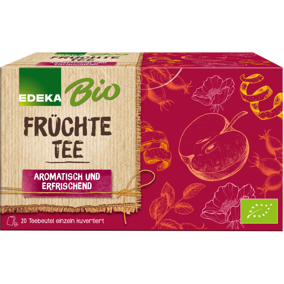 EDEKA Bio Früchte Tee - 20 Teebeutel
