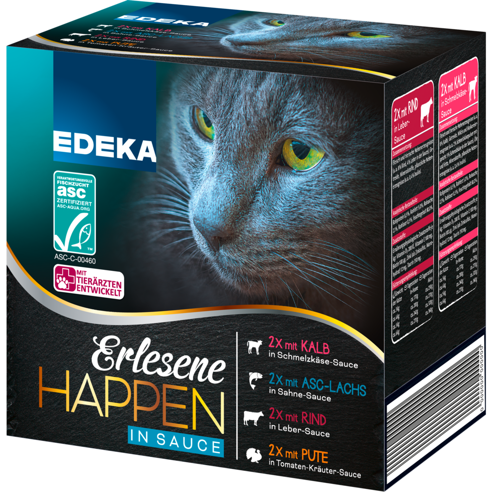EDEKA - Erlesene Happen in Sauce - Multipack 8x85G