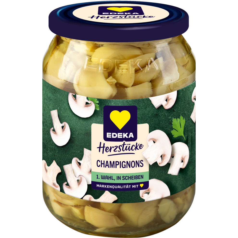 EDEKA Herzstücke - Champignons 1. Wahl in Scheiben - 280G