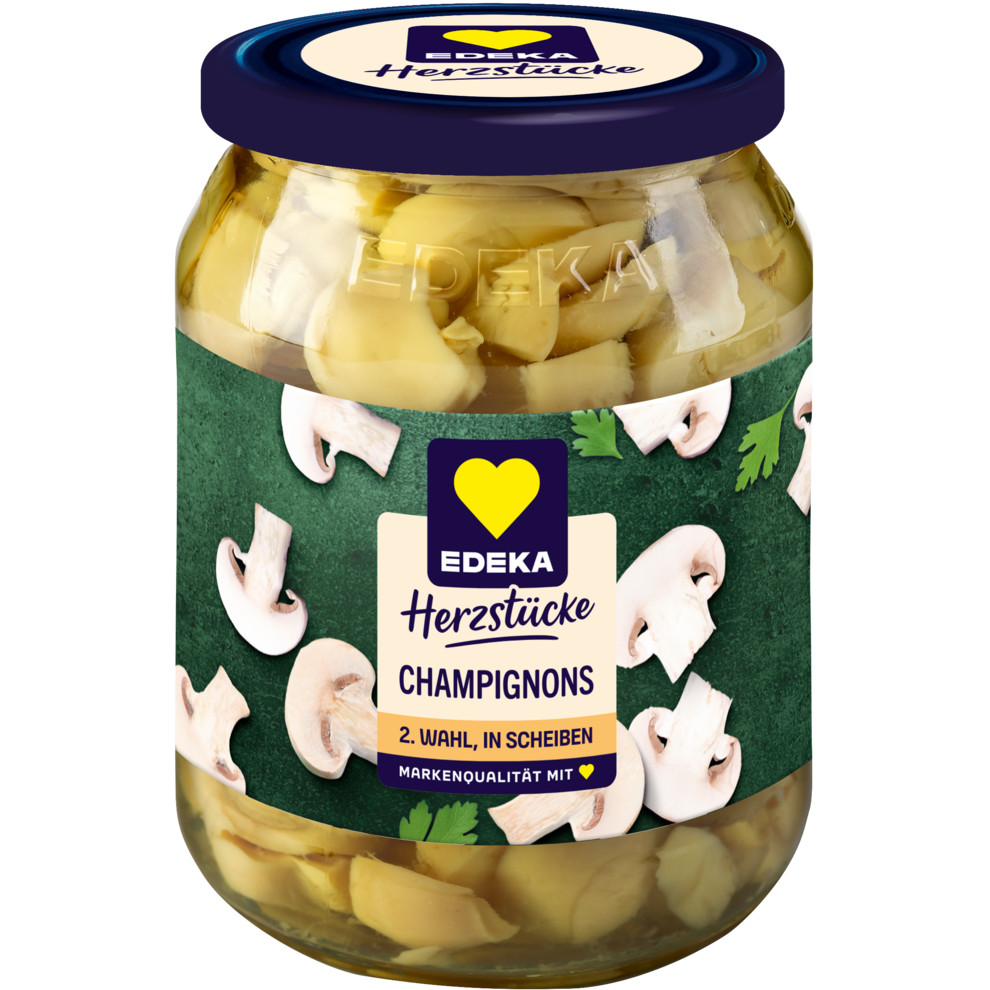 EDEKA Herzstücke - Champignons 2. Wahl in Scheiben - 330G