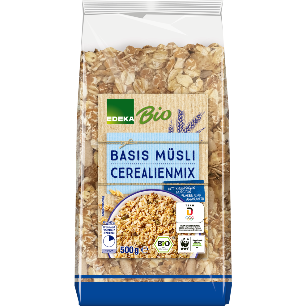 EDEKA BIO Basis Müsli Cerealien-Mix 500g