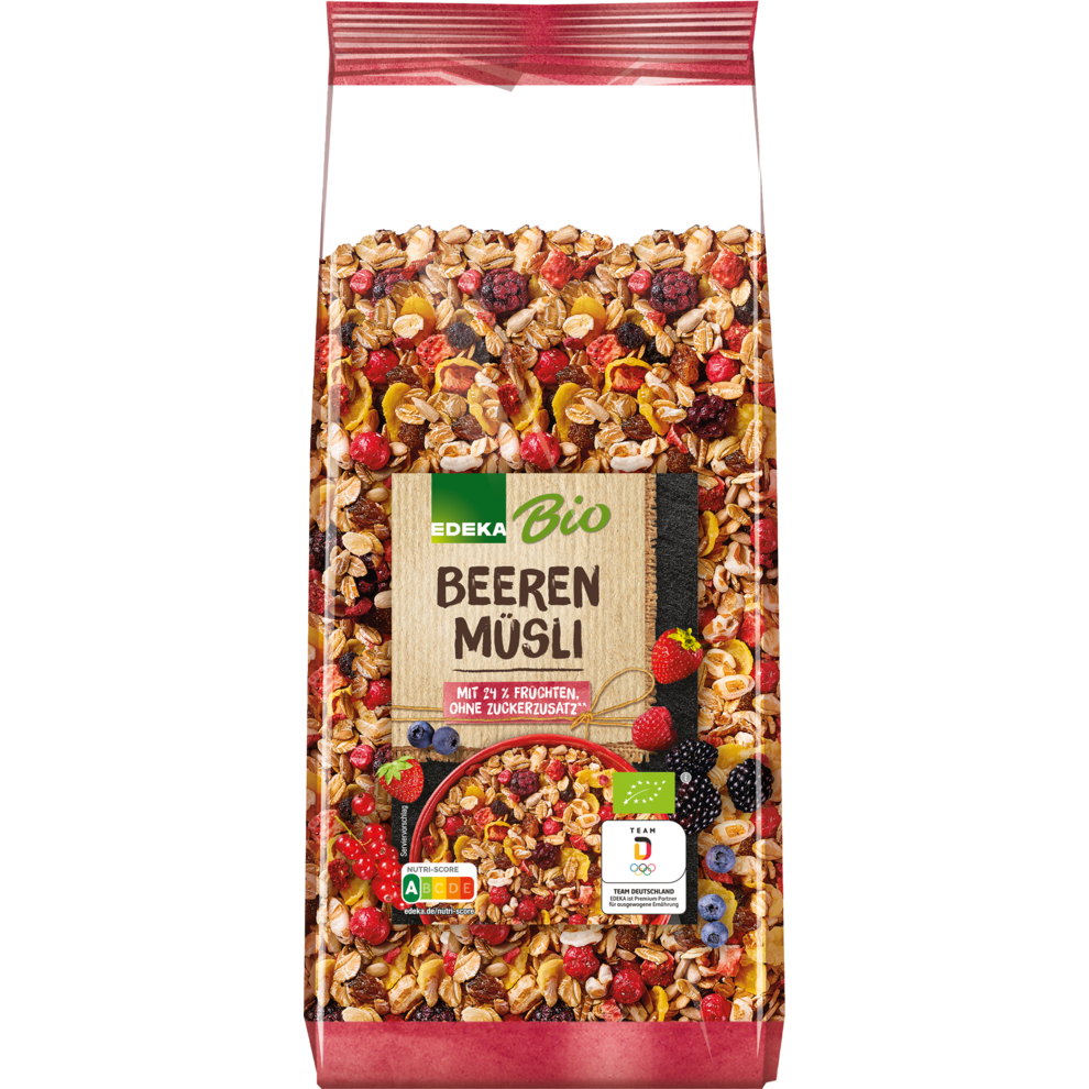 EDEKA Bio Beeren Müsli 750g