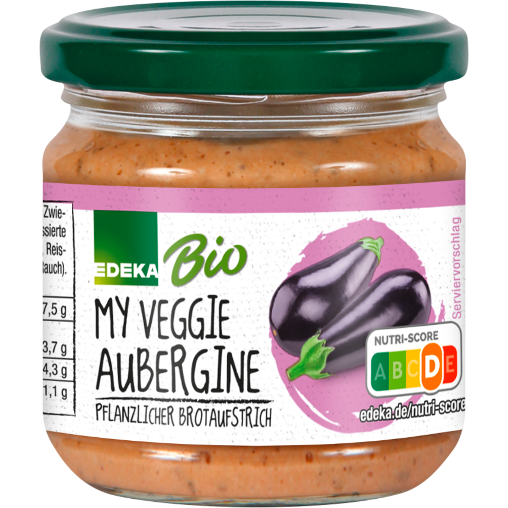 EDEKA Bio My Veggie Streichcreme Aubergine 180g