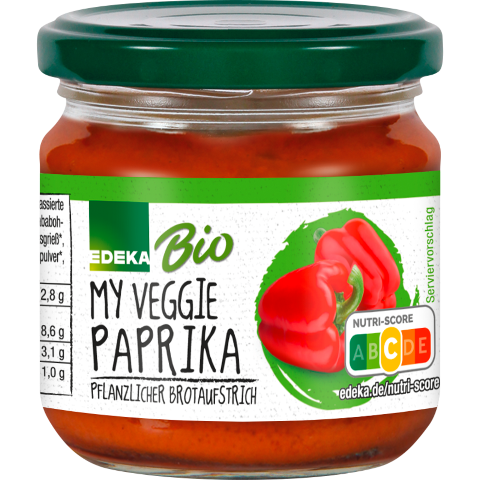EDEKA Bio My Veggie Streichcreme Paprika 180g
