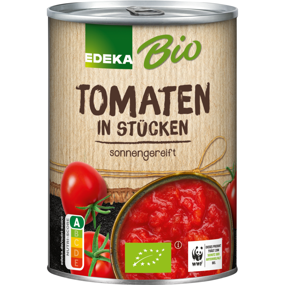EDEKA Bio Tomaten in Stücken pikant 400G