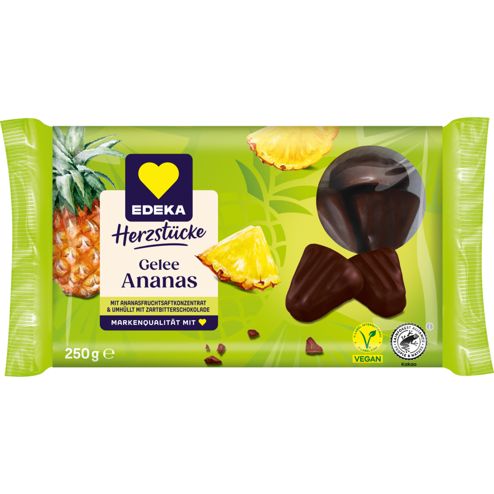 EDEKA Herzstücke Gelee-Ananas - 250g
