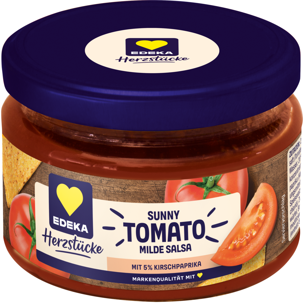 EDEKA Herzstücke – Sunny Tomato milde Salsa Dip 245ML