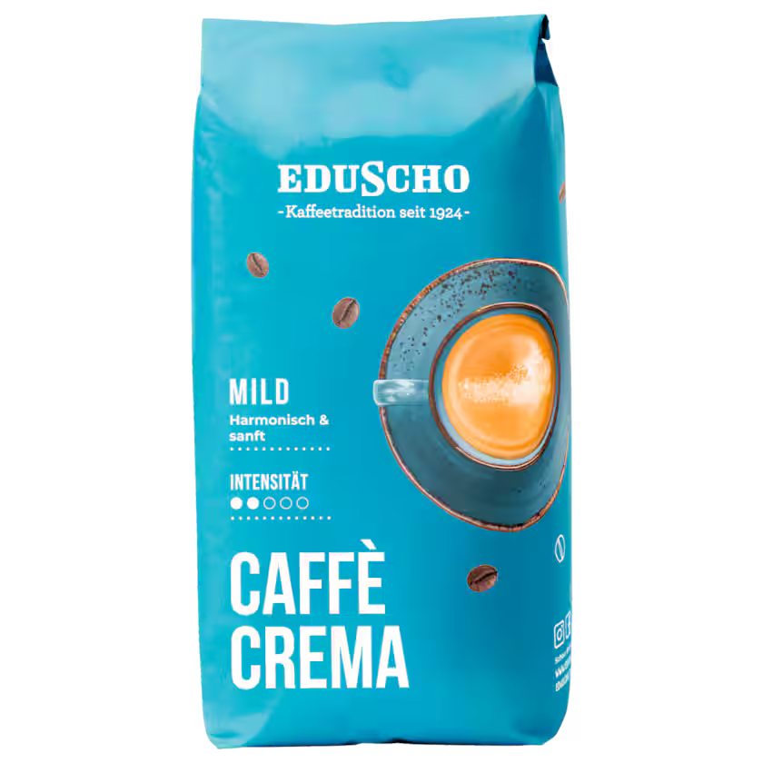 Eduscho Caffè Crema ganze Bohne 1kg