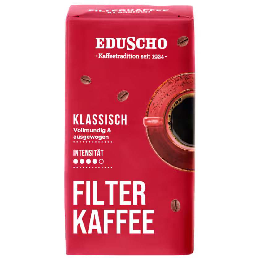 Eduscho Filterkaffee klassisch 500g