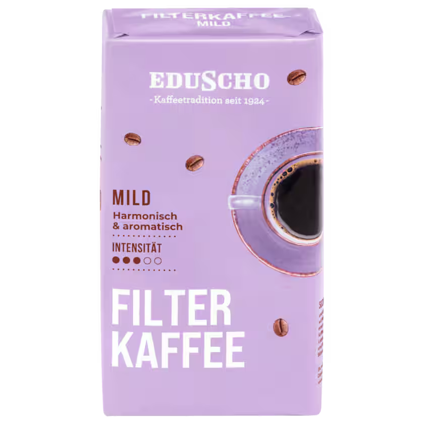Eduscho Filterkaffee mild 500g