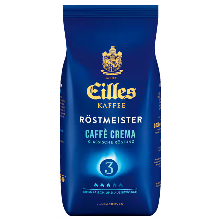 Eilles Gourmet Café Caffè Crema ganze Bohne 1kg