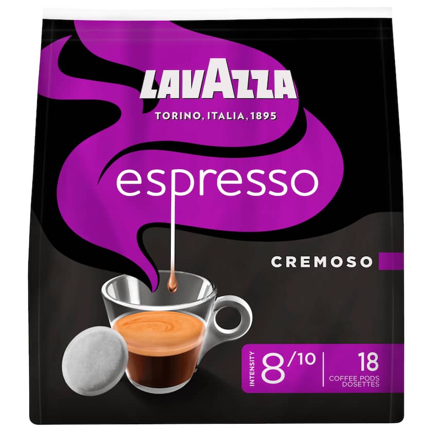 Lavazza Espresso Cremoso - 18 Kaffeepads