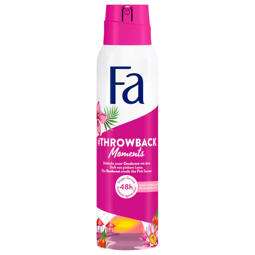 Fa Deospray Throwback Moments 150ml