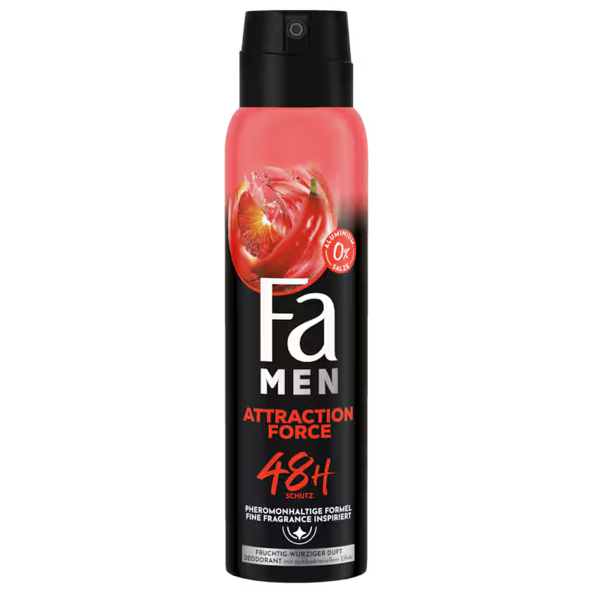 Fa Men Deodorant & Bodyspray Attraction Force 150ml