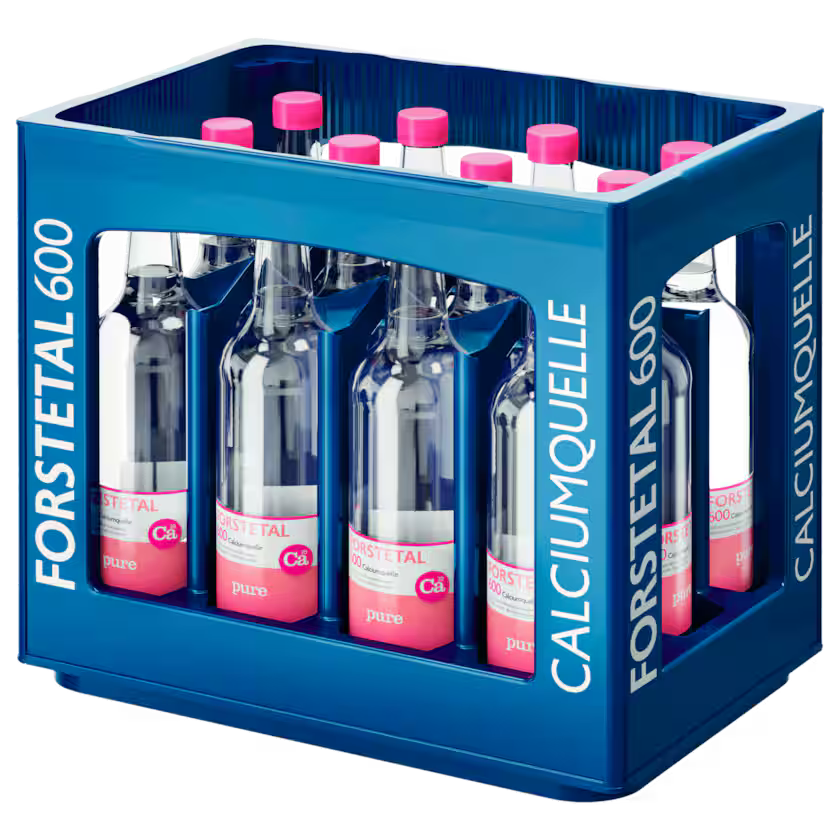 Forstetal 600 pure Mineralwasser 12x0,75l (MEHRWEG)