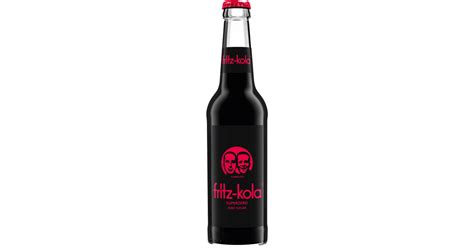 Fritz Kola superzero 0,33 l Glas