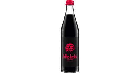 Fritz Kola Superzero 0,5 l Glas