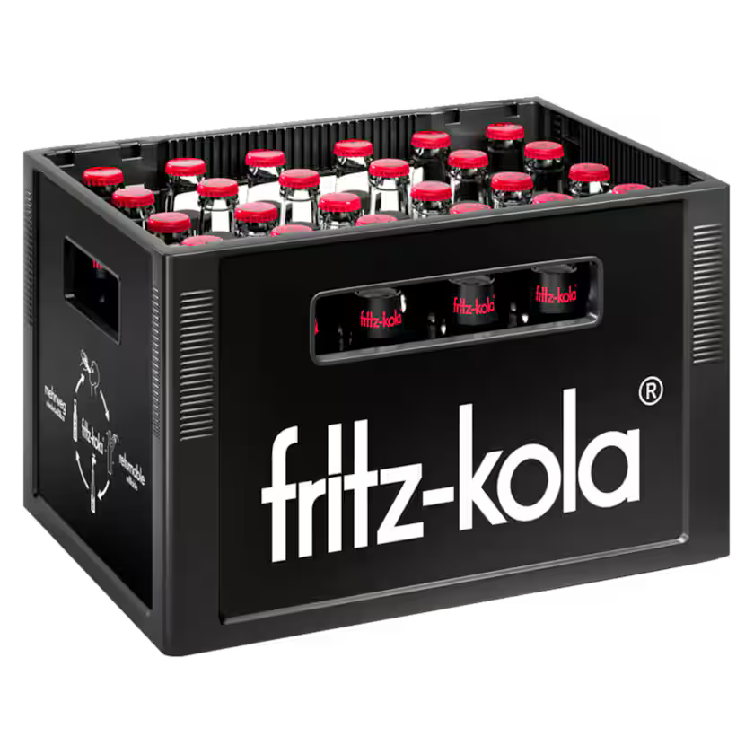 Fritz Kola superzero Kasten 24 x 0,33 l Glas