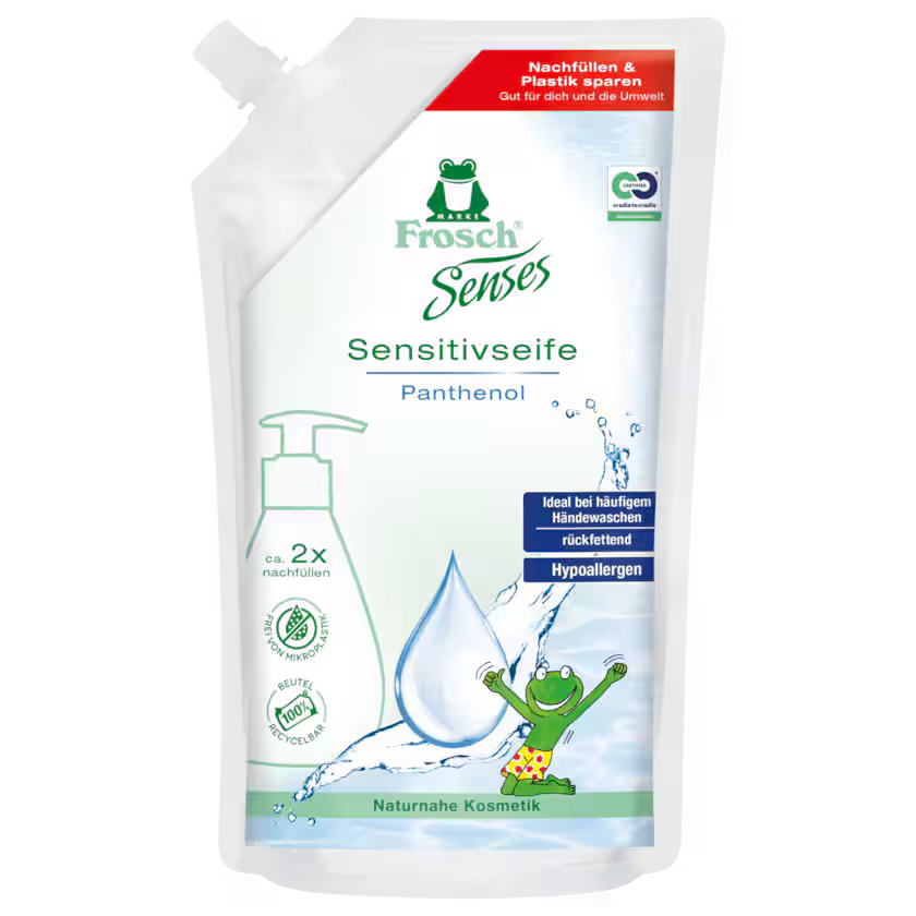 Frosch Senses Sensitivseife Panthenol 500ml