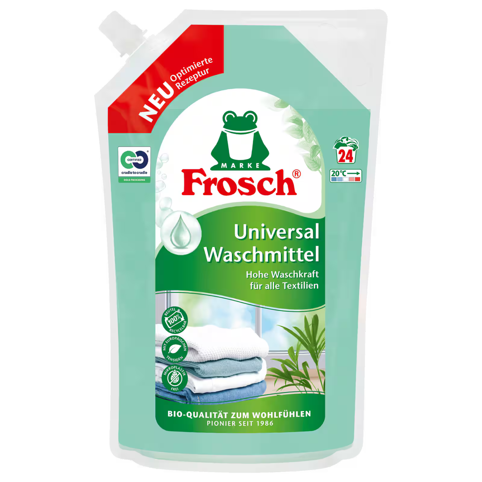 Frosch Universal Waschmittel Flüssig 1,44l 24WL