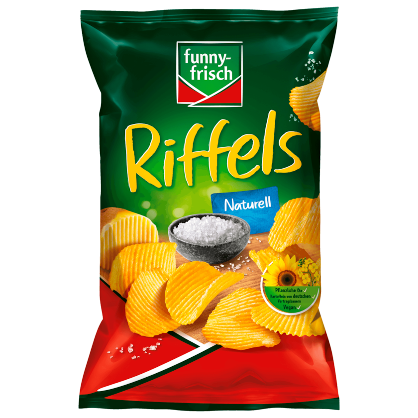Funny-Frisch Riffels naturell 150G