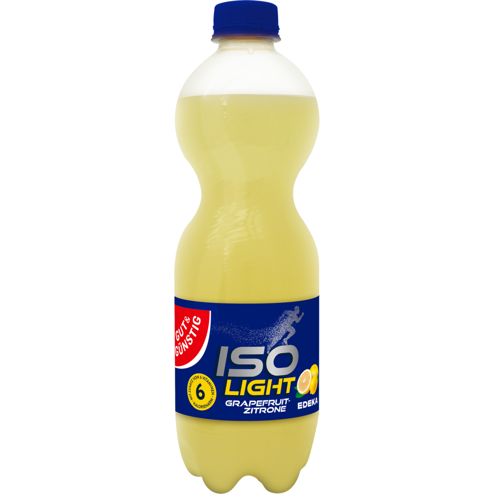 Gut & Günstig - Iso Light Grapefruit-Zitrone (PET) 0,5L