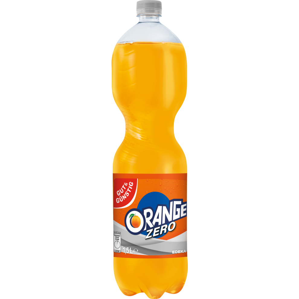 Gut & Günstig - Orange Limonade Zero (PET) 1,5L
