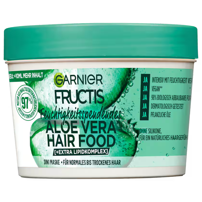 Garnier Fructis Spülung Aloe Vera Hair Food 3in1 Maske 400ml